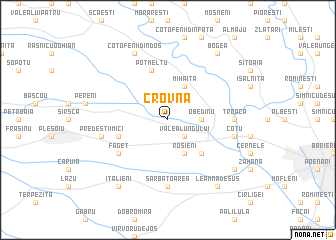 map of Crovna