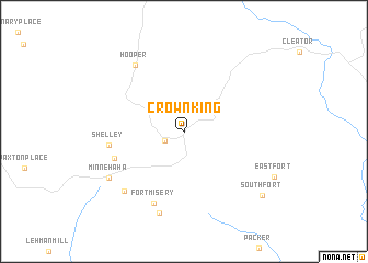 map of Crown King