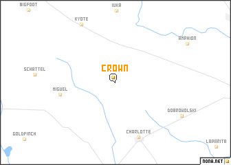 map of Crown