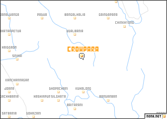 map of Crowpāra