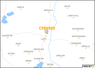 map of Crowson
