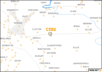 map of Crow