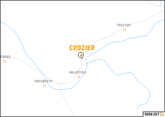 map of Crozier