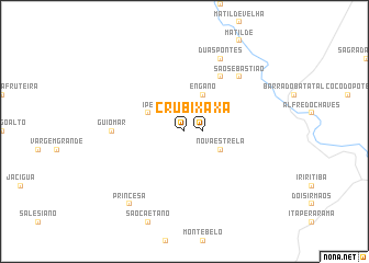 map of Crubixá