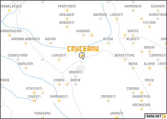 map of Cruceanu