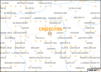 map of Crucecitas