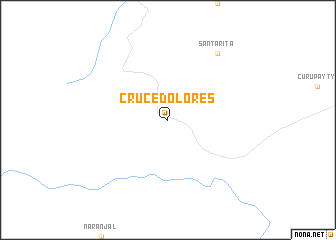 map of Cruce Dolores
