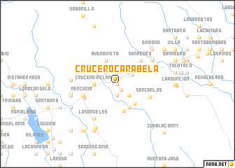 map of Crucero Carabela