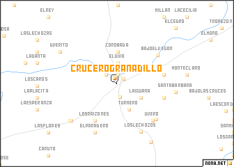 map of Crucero Granadillo