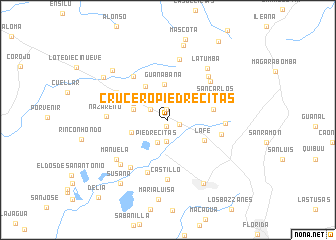 map of Crucero Piedrecitas
