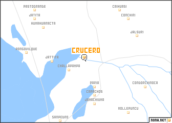 map of Crucero