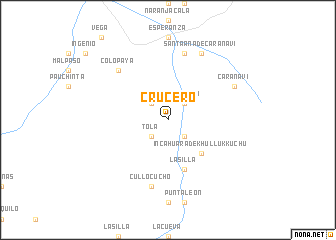 map of Crucero