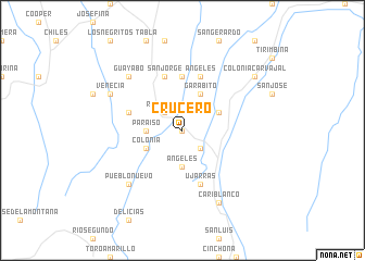 map of Crucero