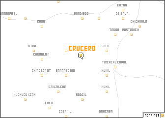 map of Crucero