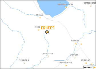 map of Cruces