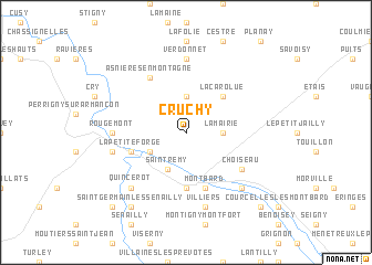 map of Cruchy