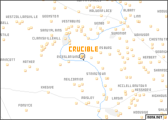 map of Crucible