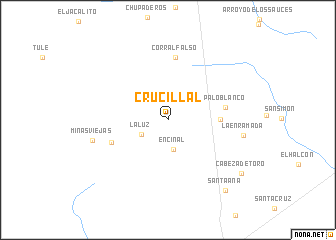 map of Crucillal