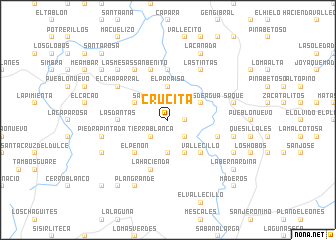 map of Crucita