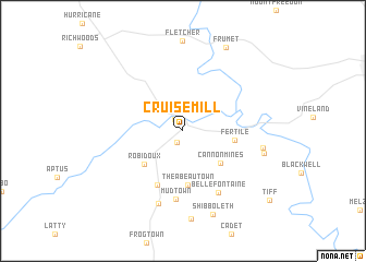 map of Cruise Mill