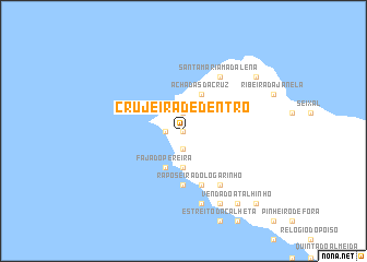 map of Crujeira de Dentro