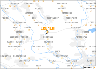 map of Crumlin