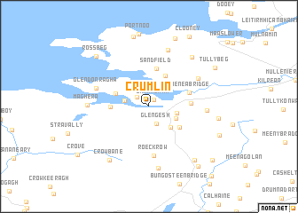 map of Crumlin