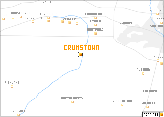 map of Crumstown