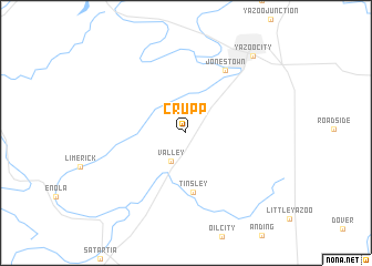 map of Crupp