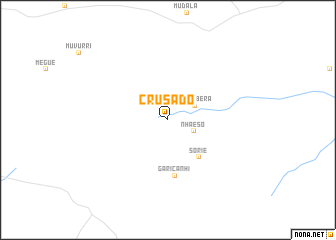 map of Crusado