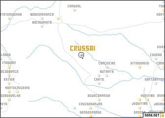 map of Crussaí