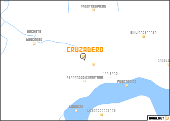 map of Cruzadero