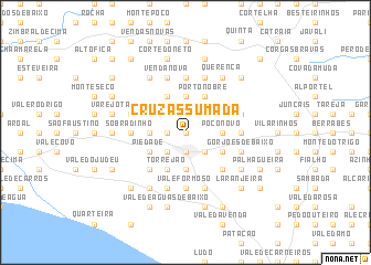 map of Cruz Assumada