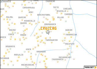 map of Cruzcag