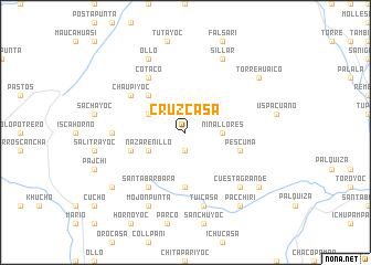 map of Cruz Casa