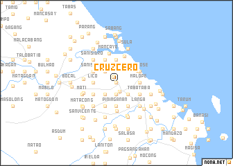 map of Cruzcero