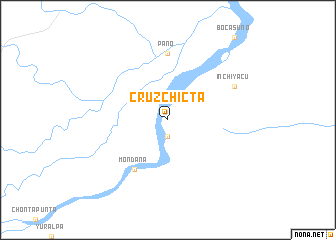 map of Cruz Chicta