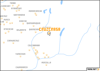 map of Cruzcrasa