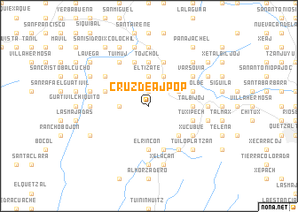 map of Cruz de Ajpop