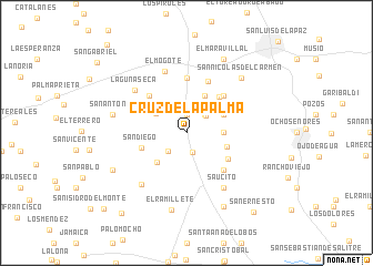 map of Cruz de la Palma