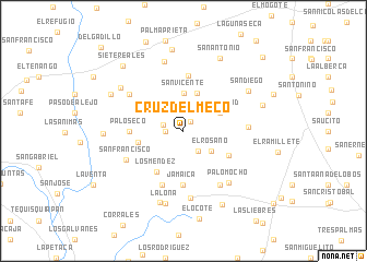 map of Cruz del Meco