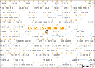 map of Cruz de São Domingos