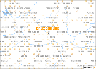 map of Cruz do Muro