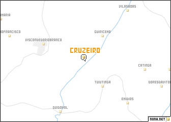 map of Cruzeiro