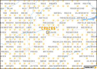 map of Cruzes