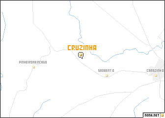 map of Cruzinha