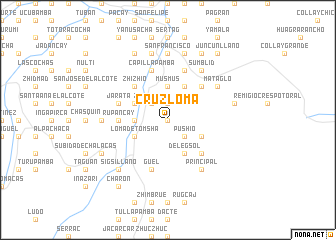 map of Cruzloma