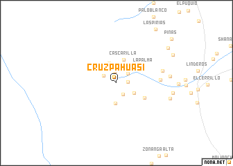 map of Cruzpa Huasi
