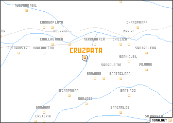 map of Cruz Pata