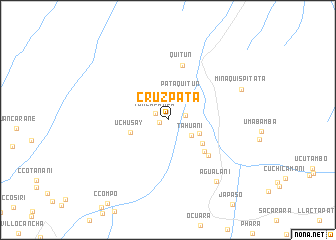 map of Cruzpata